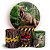 KIT Redondo e Trio - Jurassic World - Sublimado 3D - Imagem 1