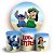 KIT Redondo e Trio - Lilo e Stitch - Sublimado 3D - Imagem 1