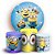 KIT Redondo e Trio - Minions - Sublimado 3D - Imagem 1