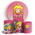 KIT Redondo e Trio -  Princesa Peach Super Mario - Sublimado 3D - Imagem 1