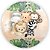 Painel Redondo - Animais Safari - Sublimado 3D - Imagem 1