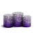 Trio Cilindro - Glitter Roxo - Sublimado 3D + Elástico - Imagem 1