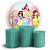 KIT Redondo e Trio - Princesas - Sublimado 3D - Imagem 1