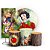 KIT Redondo Trio e Faixa - Branca de Neve - Sublimado 3D - Imagem 1
