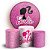 KIT Redondo e Trio - Barbie - Sublimado 3D - Imagem 1