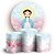 KIT Redondo e Trio - Virgem Maria Cute - Sublimado 3D - Imagem 1