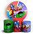 KIT Redondo e Trio - Vingadores Cute - Sublimado 3D - Imagem 1