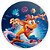 Painel Redondo - Crash Bandicoot - Sublimado 3D - Imagem 1