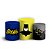 Trio Cilindro - Batman - Sublimado 3D + Elástico - Imagem 1