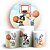 KIT Redondo e Trio - Looney Tunes Basquete - Sublimado 3D - Imagem 1