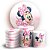 KIT Redondo e Trio - Minnie Baby - Sublimado 3D - Imagem 1