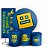 KIT Redondo Trio e Faixa - Geometry Dash - Sublimado 3D - Imagem 1