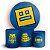KIT Redondo e Trio - Geometry Dash - Sublimado 3D - Imagem 1