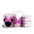 Trio Cilindro - Minnie Rosa - Sublimado 3D + Elástico - Imagem 1