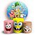 KIT Redondo e Trio - Bob Esponja - Sublimado 3D - Imagem 1