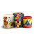 Trio Cilindro - Brinquedos - Sublimado 3D + Elástico - Imagem 1