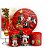 KIT Redondo Trio e Faixa - Mickey e Minnie Natal - Sublimado 3D - Imagem 1