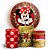 KIT Redondo e Trio - Minnie Vermelha - Sublimado 3D - Imagem 1