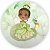 Painel Redondo - Tiana Princesa e o Sapo - Sublimado 3D - Imagem 1