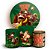 KIT Redondo e Trio - Donkey Kong - Sublimado 3D - Imagem 1