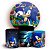 KIT Redondo e Trio - Sonic - Sublimado 3D - Imagem 1