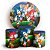 KIT Redondo e Trio - Sonic - Sublimado 3D - Imagem 1