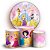 KIT Redondo e Trio - Princesas - Sublimado 3D - Imagem 1