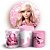 KIT Redondo e Trio - Barbie - Sublimado 3D - Imagem 1