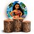 KIT Redondo e Trio - Moana - Sublimado 3D - Imagem 1