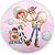 Mini Painel - Toy Story Rosa - Sublimado 3D - Imagem 1