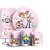 KIT Redondo Trio e Faixa - Toy Story Rosa - Sublimado 3D - Imagem 1