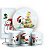 KIT Redondo Trio e Faixa - Snoopy Natal - Sublimado 3D - Imagem 1