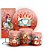 KIT Redondo Trio e Faixa - Natal Ano Novo - Sublimado 3D - Imagem 1