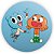 Painel Redondo - O Incrivel Mundo de Gumball - Sublimado 3D - Imagem 1