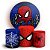 Capas Painel Redondo e Trio Cilindro Sublimado - Homem Aranha Baby - Imagem 1