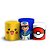 Trio Cilindro - Pokemon - Sublimado 3D + Elástico - Imagem 1
