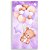 Faixa Lateral - Ursinha Lilas - Sublimado 3D - Imagem 1