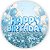Painel Redondo - Feliz Aniversario - Sublimado 3D - Imagem 1