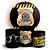 KIT Redondo e Trio - Policia Federal - Sublimado 3D - Imagem 1