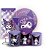 KIT Redondo Trio e Faixa - Kuromi Lilas - Sublimado 3D - Imagem 1