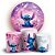 KIT Redondo e Trio - Lilo e Stitch - Sublimado 3D - Imagem 1