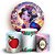 KIT Redondo e Trio - Branca de Neve - Sublimado 3D - Imagem 1