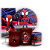 KIT Redondo Trio e Faixa - Homem Aranha - Sublimado 3D - Imagem 1