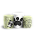 Trio Cilindro - Panda - Sublimado 3D + Elástico - Imagem 1