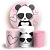 KIT Redondo e Trio - Panda - Sublimado 3D - Imagem 1