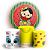 KIT Redondo e Trio - Magali Cute - Sublimado 3D - Imagem 1
