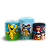 Trio Cilindro - Compadretes- Sublimado 3D + Elástico - Imagem 1