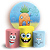 KIT Redondo e Trio - Bob Esponja - Sublimado 3D - Imagem 1