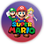 Painel Redondo - Super Mario  - Sublimado 3D - Imagem 1