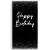 Faixa Lateral - Happy Birthday  - Sublimado 3D - Imagem 1